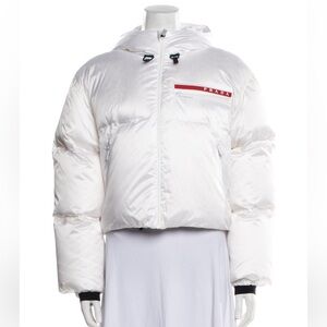 Prada Women's White Puffer Jacket
